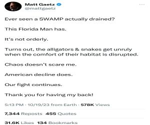 Ever See A Swamp Drained