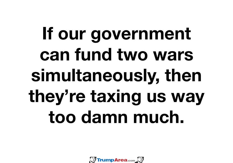 Taxing Us Way Too Much