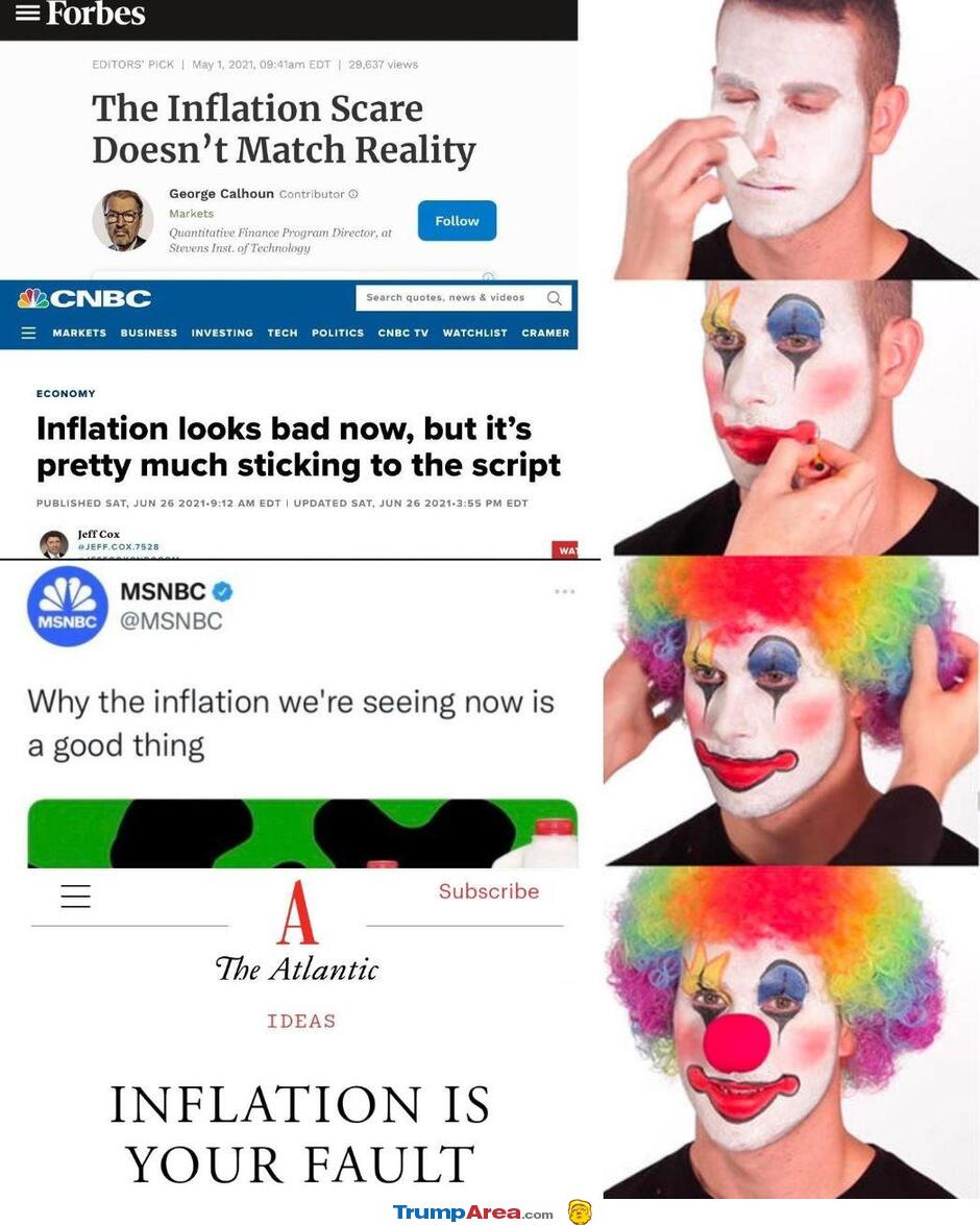 The Media On Inflation