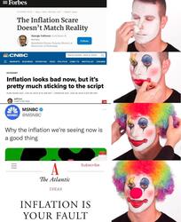 The Media On Inflation