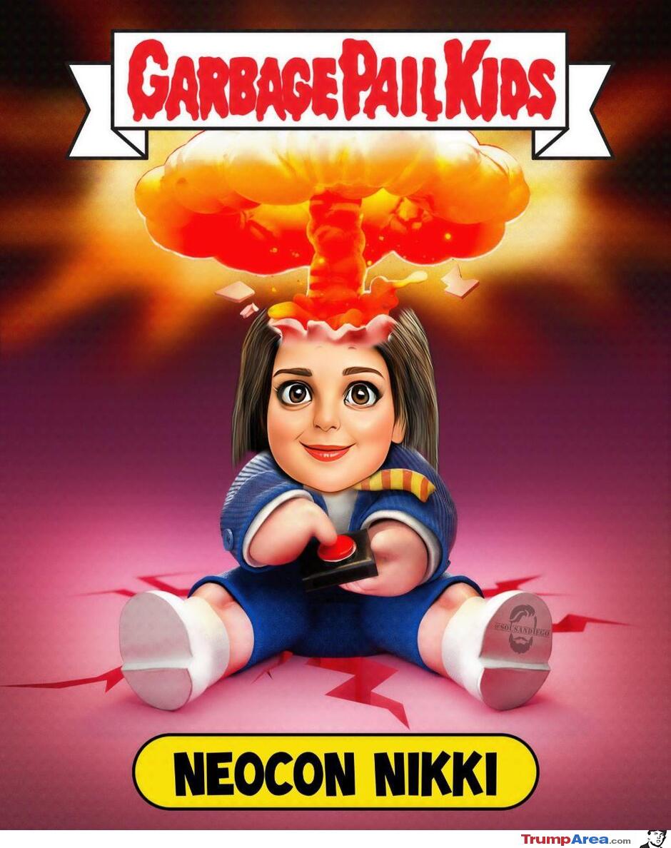 Garbage Pail Kids Nikki