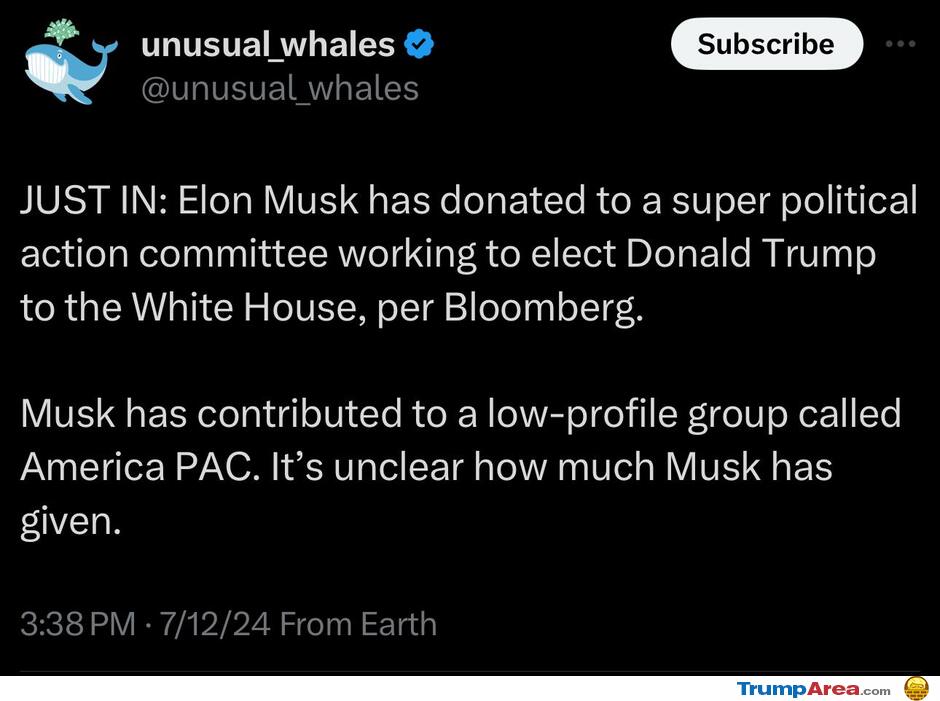 Musk Is In