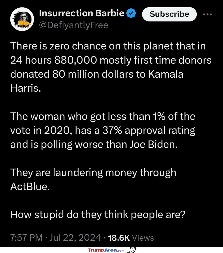 They Think We Are That Stupid