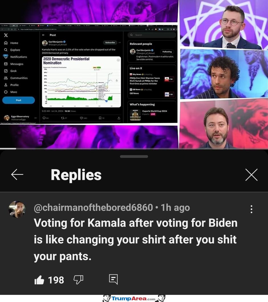 Voting For The Cackler