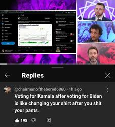 Voting For The Cackler