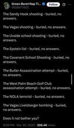 Buried No Answers