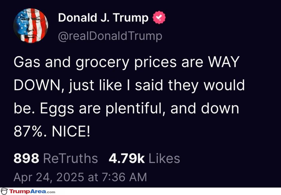 Prices Are Coming Down