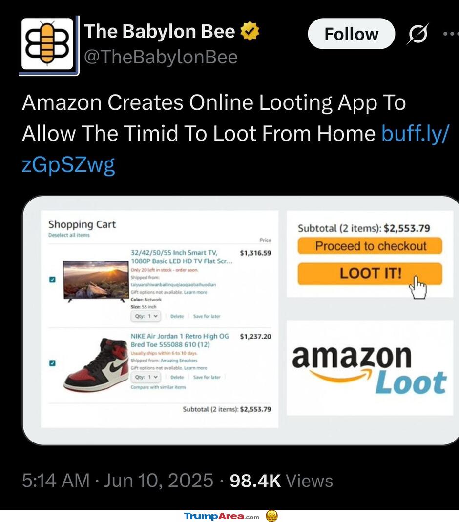 Amazon Is Helping