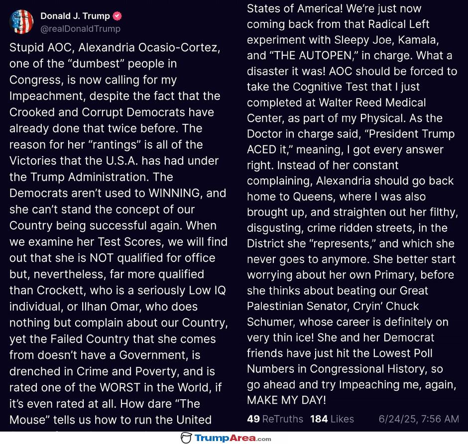 stupid AOC