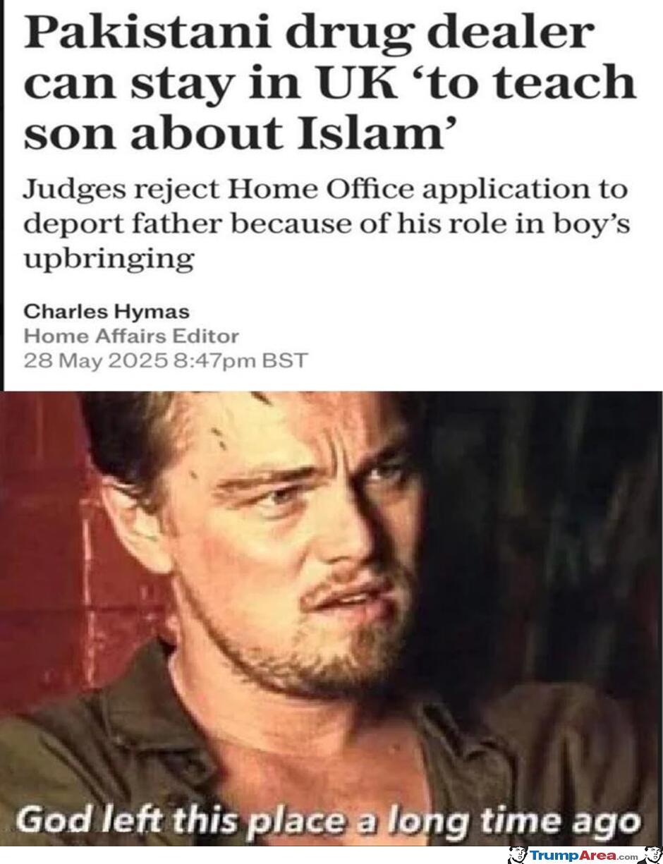 the UK has fallen