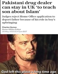 the UK has fallen
