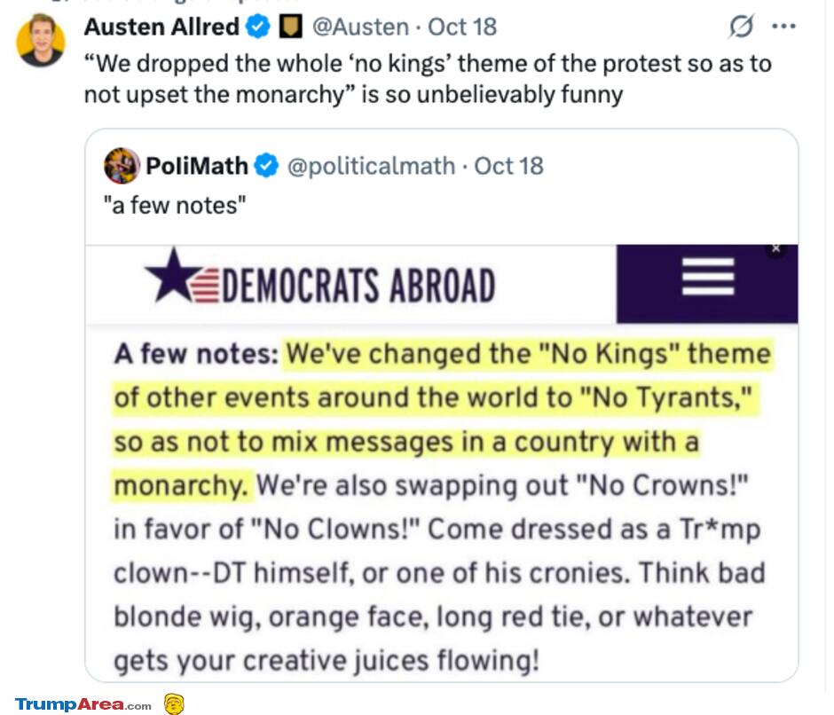 As To Not Upset Kings