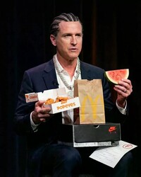 Gavin Breaks Out New Pandering