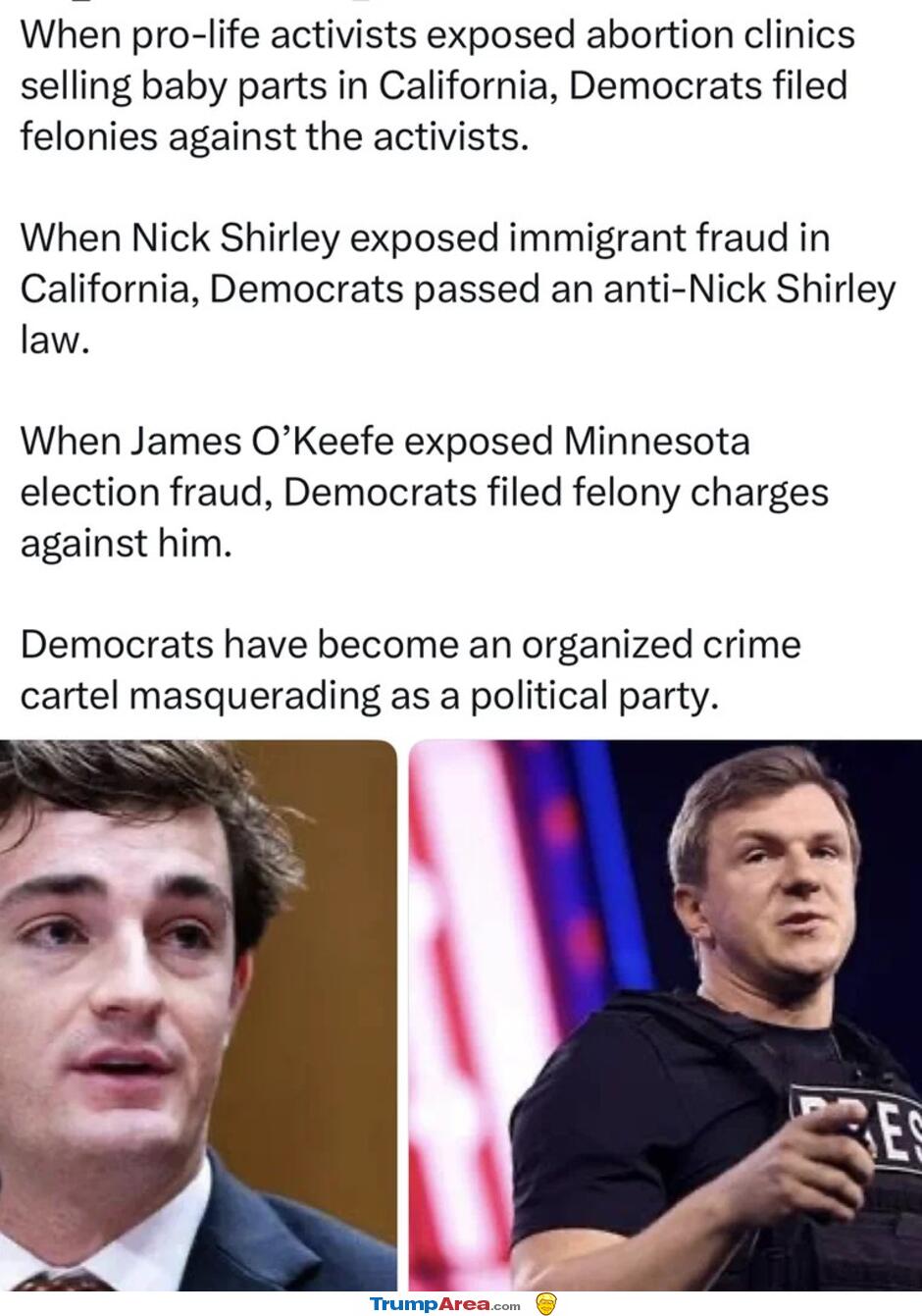 Democrats Are The Party Of Crime