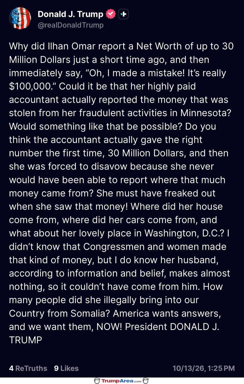 Why Did She Report