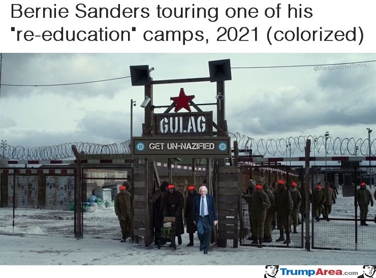 Bernie on a tour