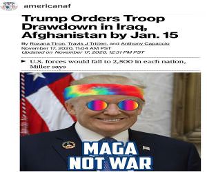 MAGA not war