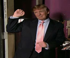 A Happy Dancing Trump