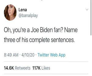 A Joe Biden Fan