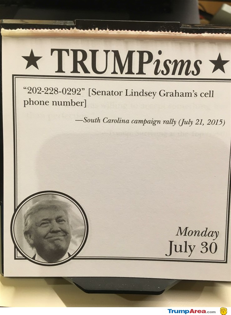 A Trumpism For The Ages