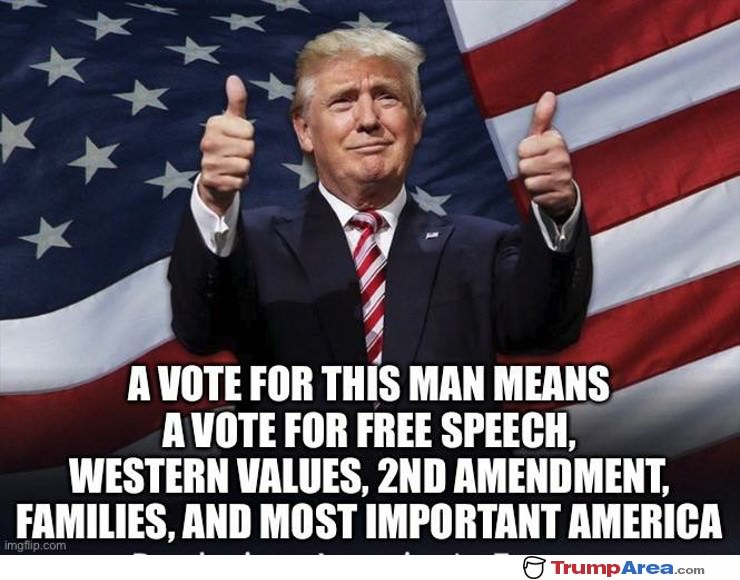 A Vote For This Man