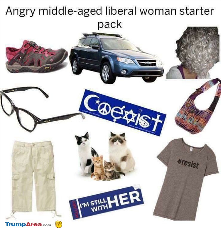 Angry Middle Aged Liberal