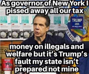 as NY governor