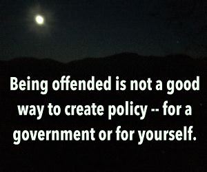 Being Offended