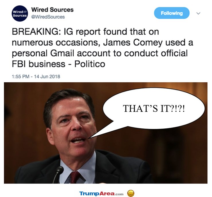 Big Trouble Comey