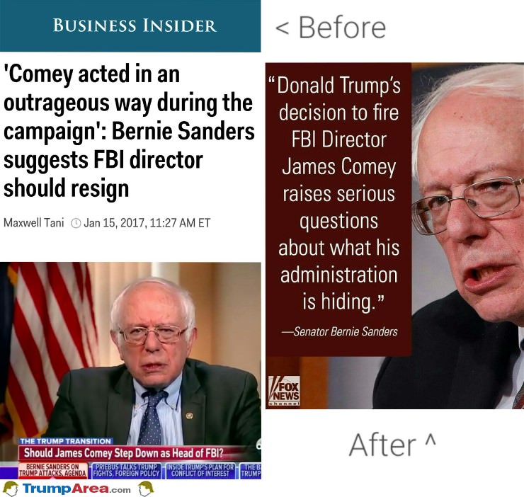 Breadline Bernie Can't Make Up His Mind