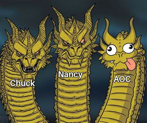 chuck nancy and AOC