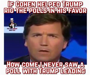 Cohen Sucks At Rigging Polls