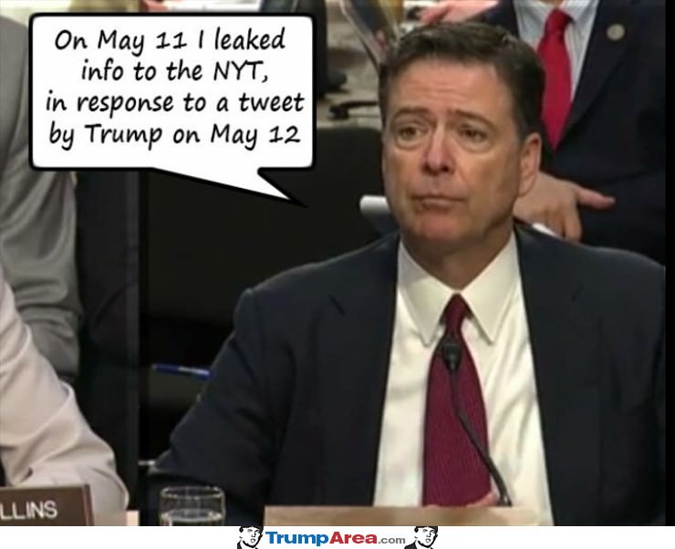 Comey Is A Time Traveler