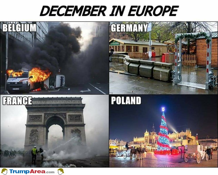 December In Europe