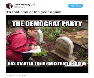Democrat Registration Drive