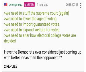 Democrats And Bad Ideas
