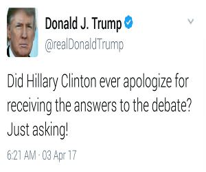 Did She Ever Apologize