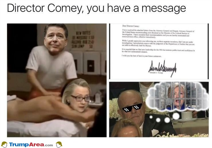 Director Comey You Have A Message