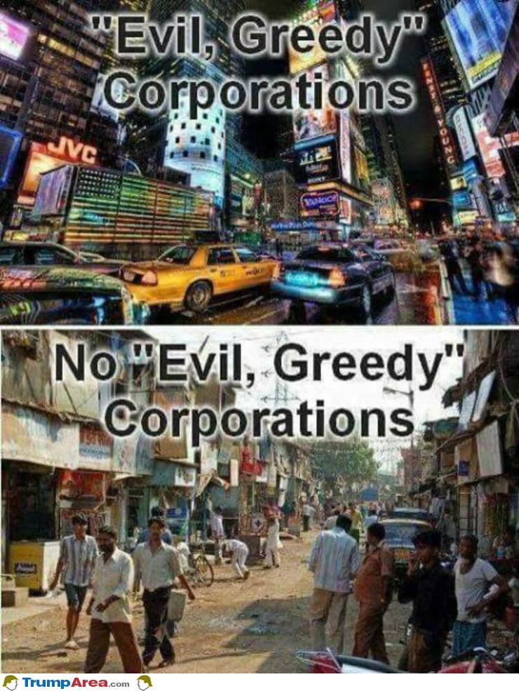 Evil Greedy Corporations