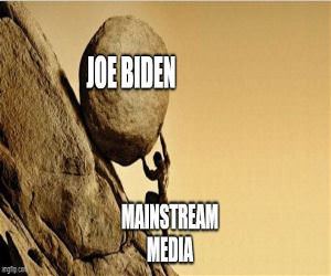 Fake News Carrying Him