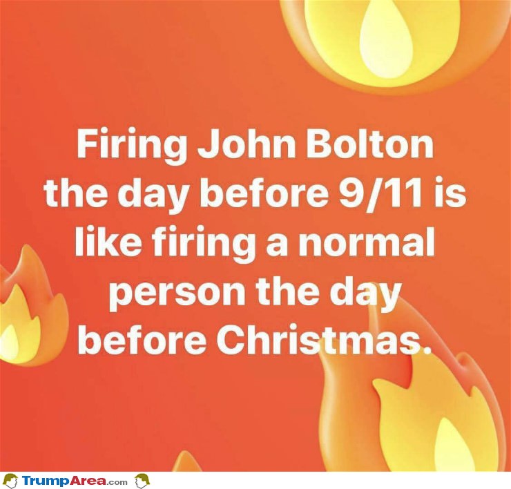 Firing John Bolton