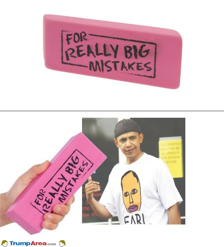 For Really Big Mistakes