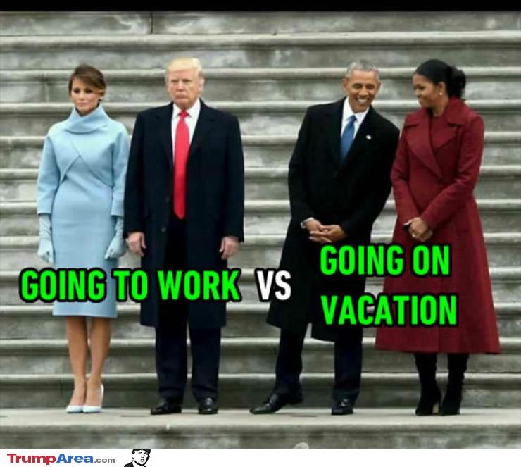 Going To Work Vs Going On Vacation