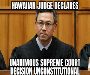 Hawaiian Judge