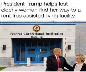 Helps Old Woman