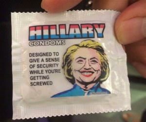 Hillary Condoms
