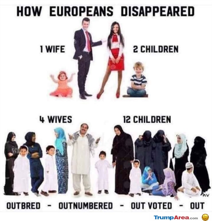 How Europeans Disappeared