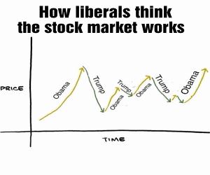 How Liberals Think The Stock Market Works