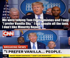 How The News Covers Trump