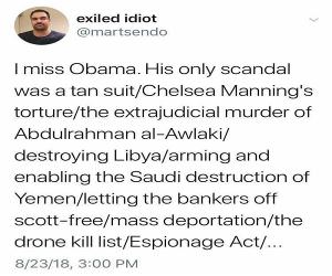 I Miss Obama So Much